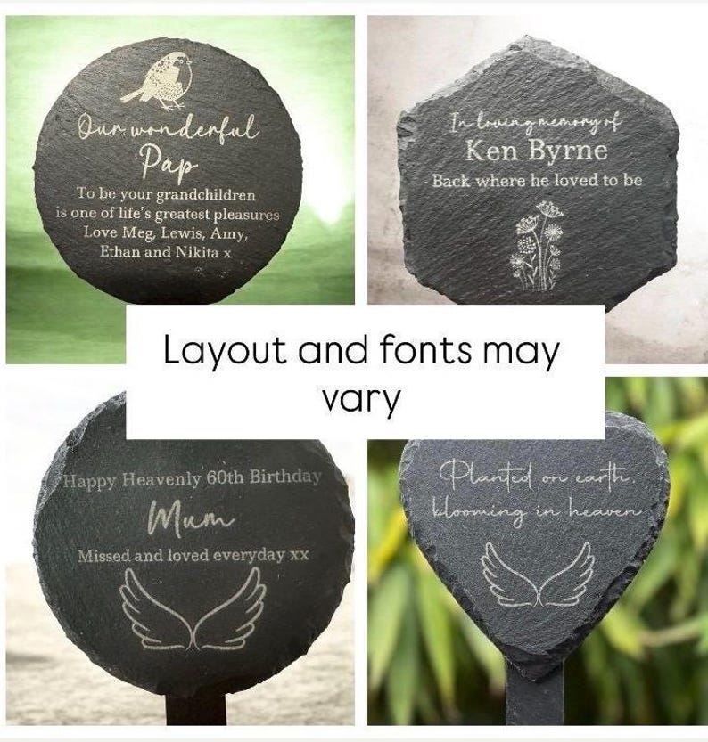 layout and fonts may vary