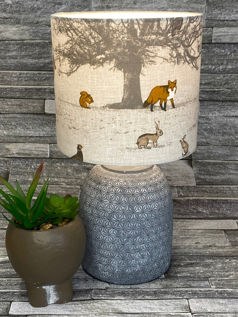 Drum Lampshade Ceiling Shade or Lamp Shade Made to Order Etsy