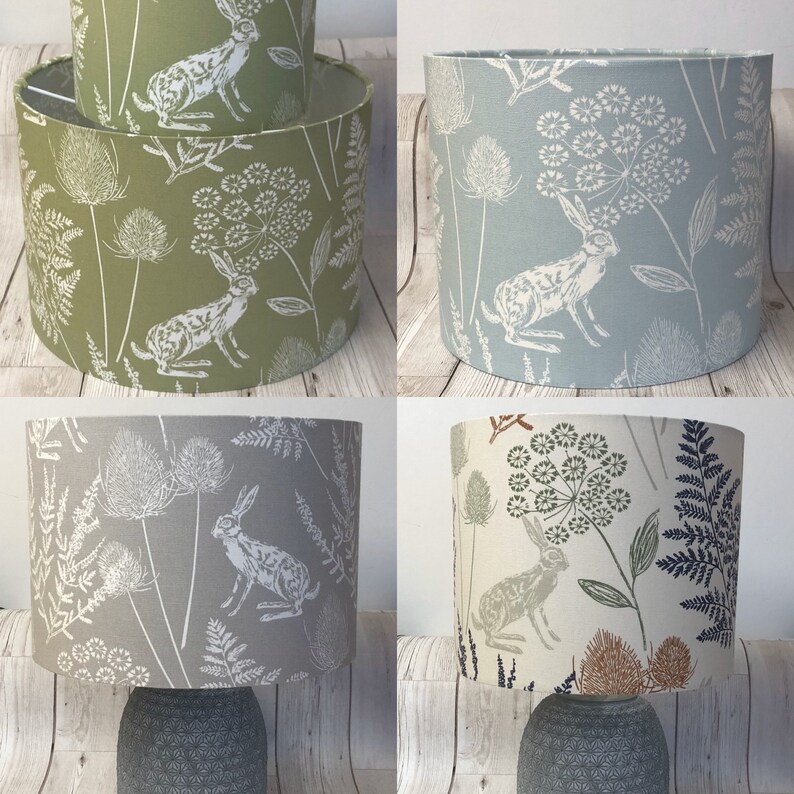 Drum lampshade Ceiling shade or Lamp Shade Made to Order Etsy