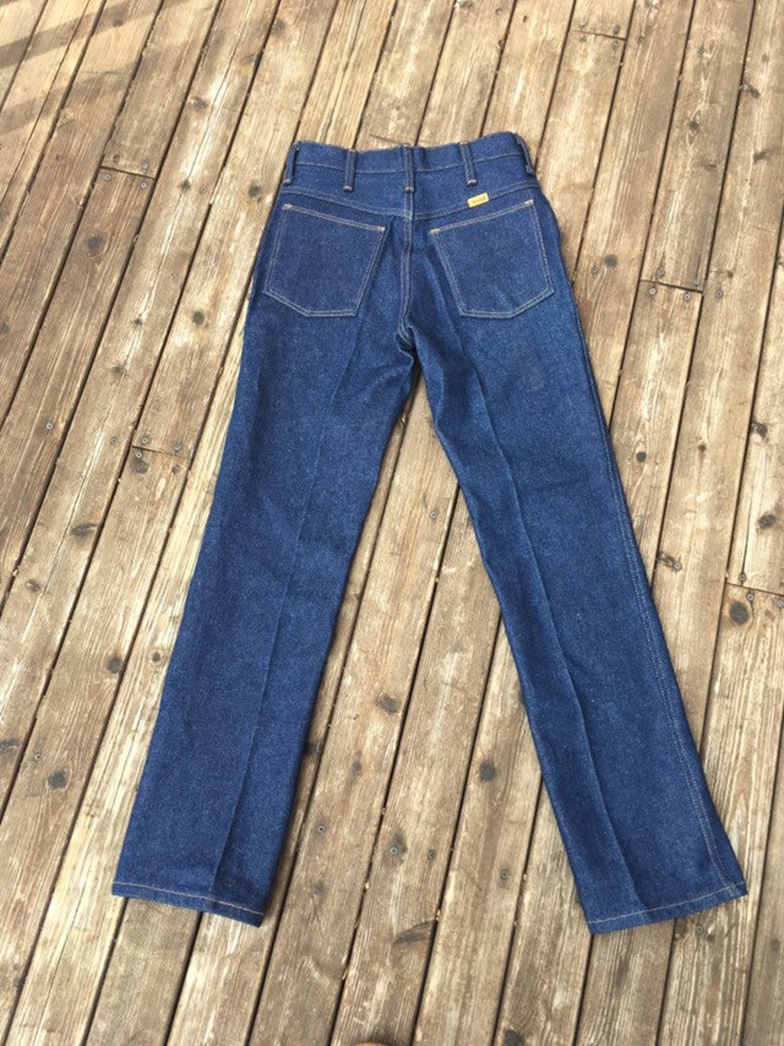 28/29 1970s Rustler jeans Talon zipper made in USA 27 28 29 | Etsy