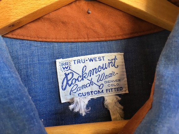 M/L 70s Rockmount Ranchwear Western Shirt M L Medium Large