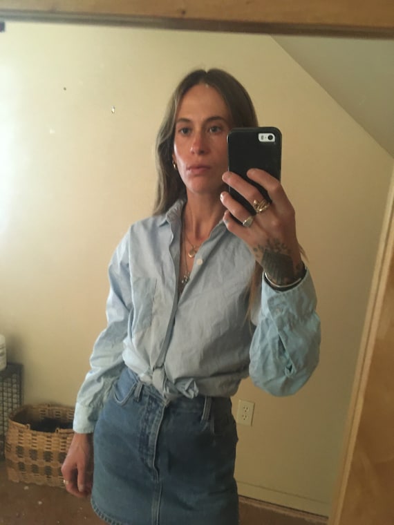 Perfect 1950s chambray shirt