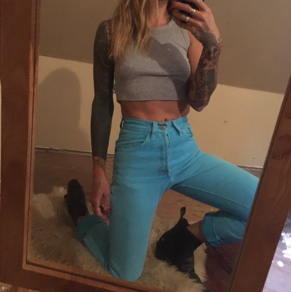 turquoise levis 501
