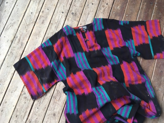1970s Guatemalan maxi dress