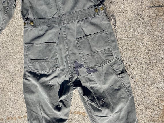 Union Made Big Smith Coveralls Distressed Repairs S M Size Union Made Big Smith Coveralls Distressed Repairs S M Size