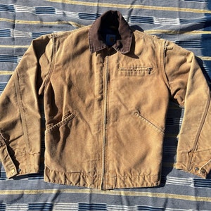 Sale 1970s 80s Carhartt Detroit Jacket 34 36 38 XS Size Extra