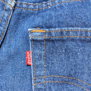 32x29 Levis 501 Jeans USA Made in America American Made Dark Blue 33 32 ...
