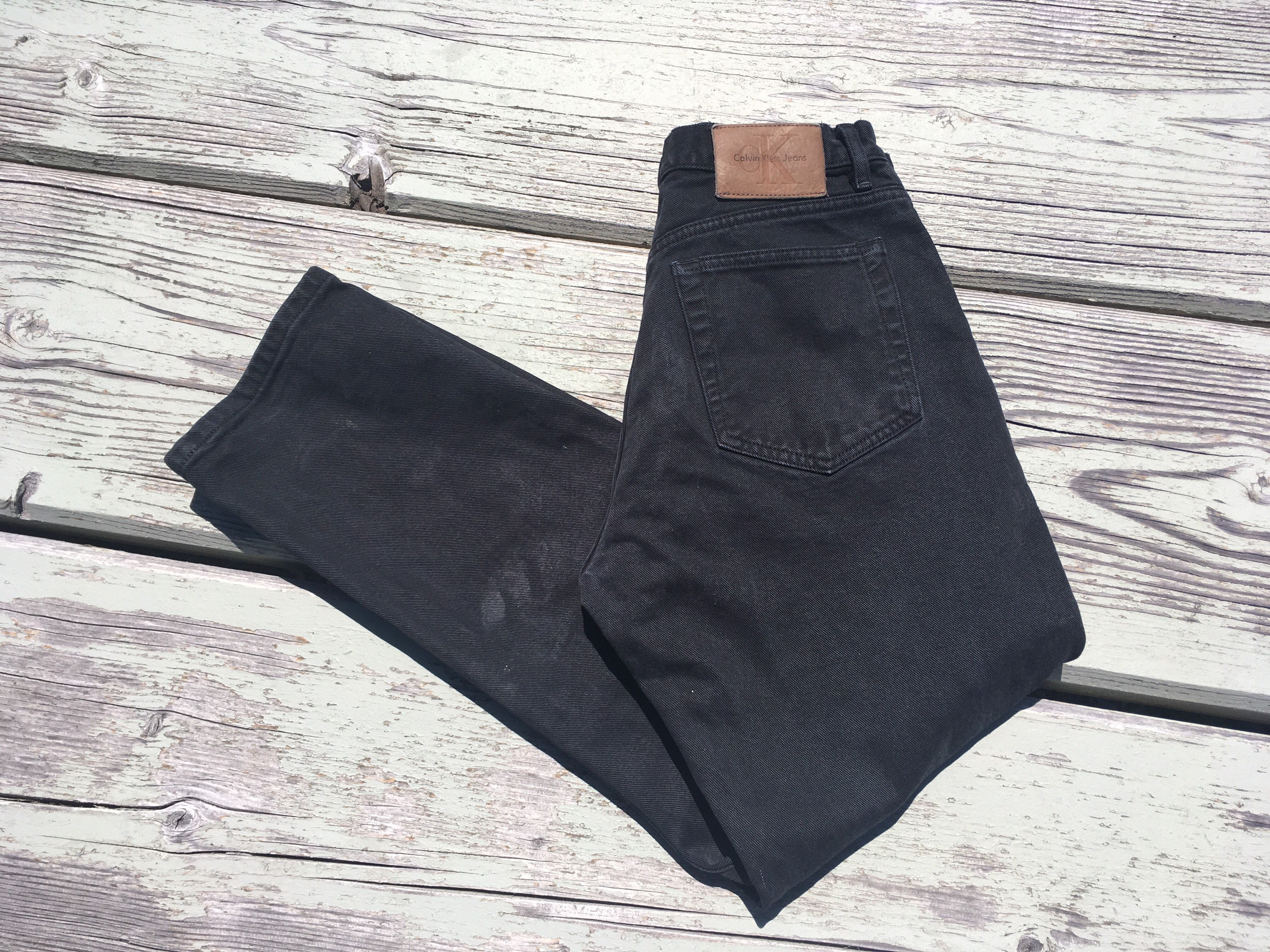 Ck Button Fly Jeans - Etsy