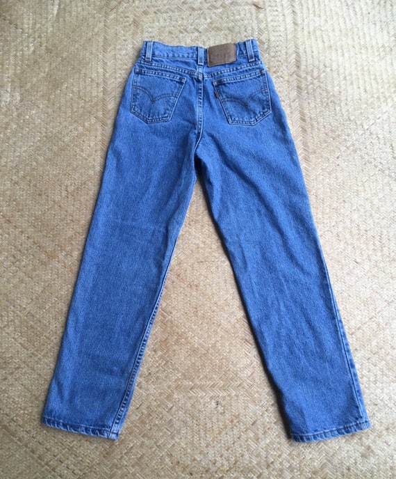 24 Levis high waist jeans 550 23 25 XS XXS 0 00 1… - image 7