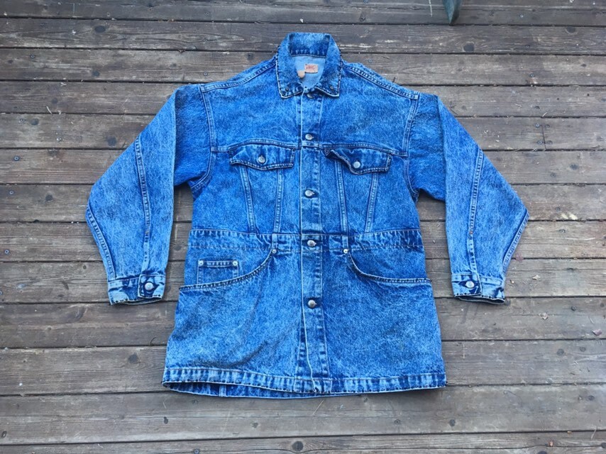 levis denim chore coat