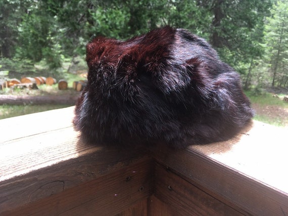 1960s fur beret