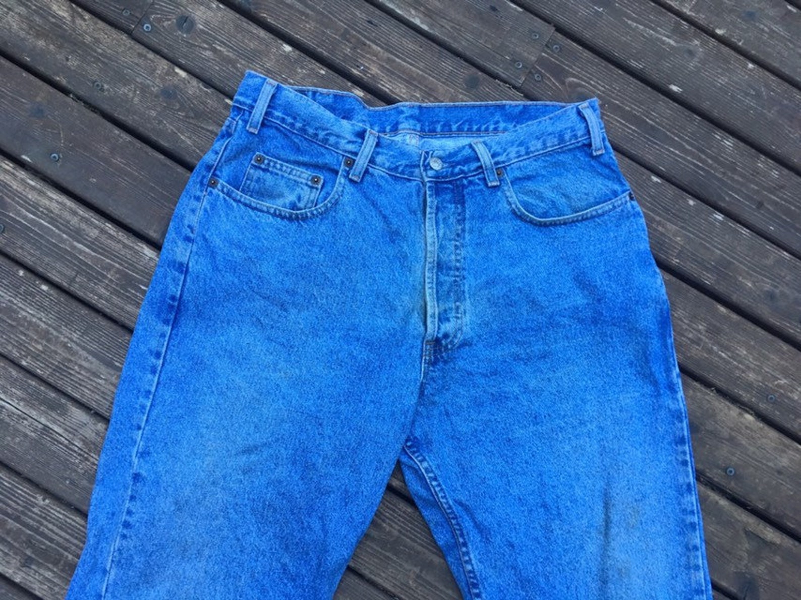 SALE 34 Button Fly Jeans Gap 80s 35 33 32 L Large XL Extra - Etsy