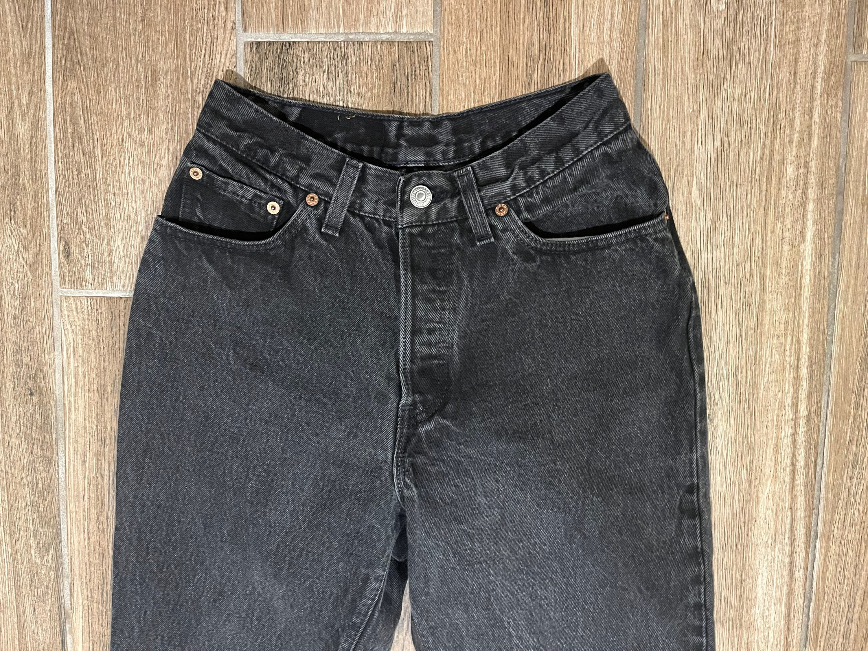 usa製　Levi's 501 black denim pants 501® Original Fit Selvedge Women's Jeans - Black | Levi's® US