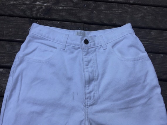 29 High waist jeans white The London Jean 28 30 v… - image 6