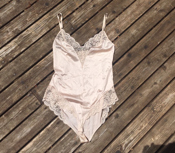 1970s lace bodysuit