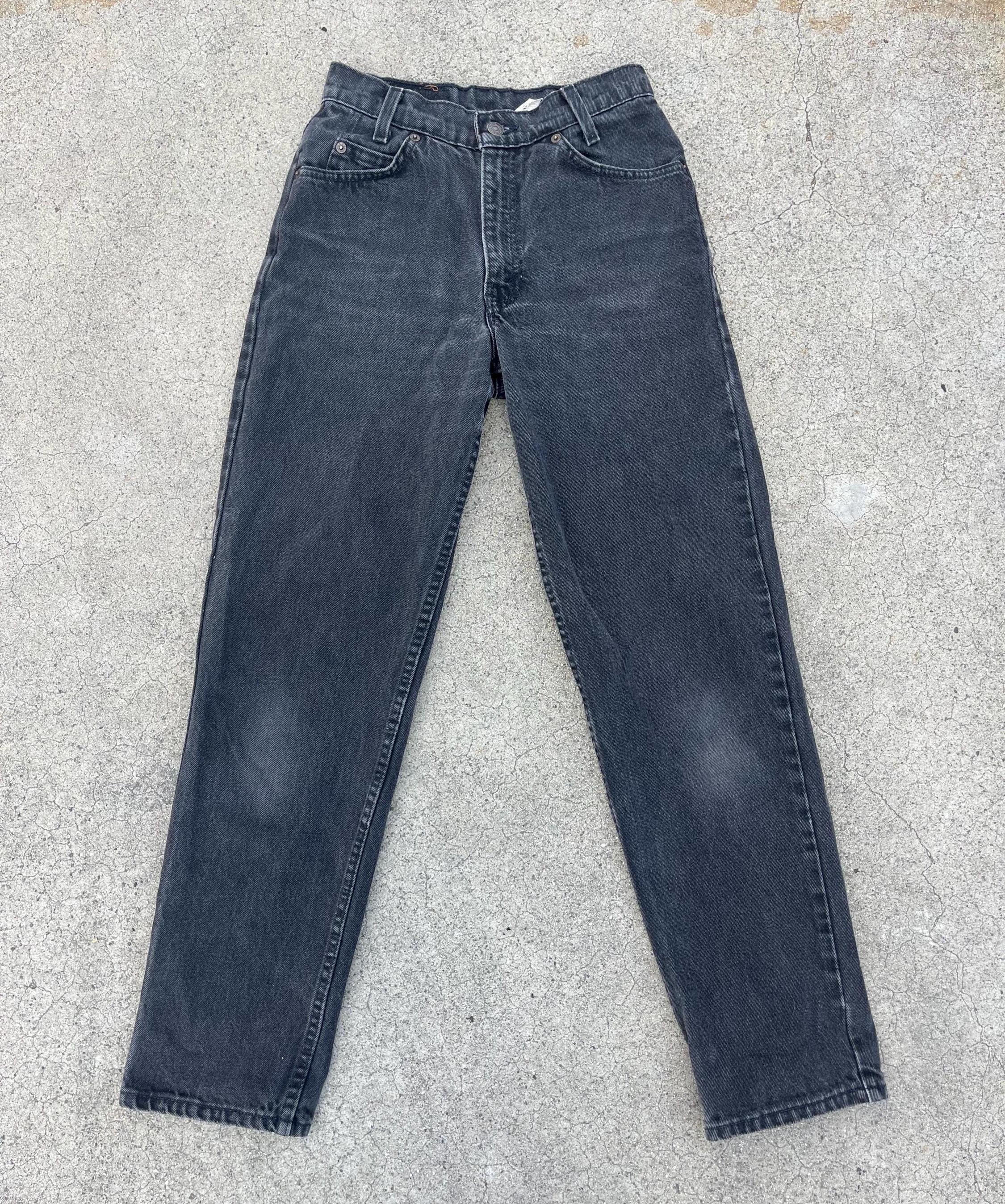 Levis Jeans Black Baggy High Waist Xs 23 24 25 26 27 28