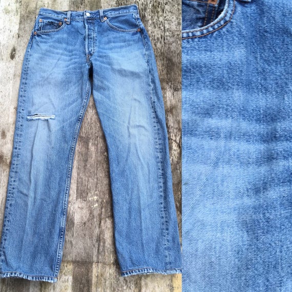 32x30 Levis 501s jeans 501 blue jeans 