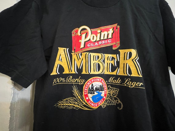 Point Beer shirt made in USA single stitch Steven… - image 2