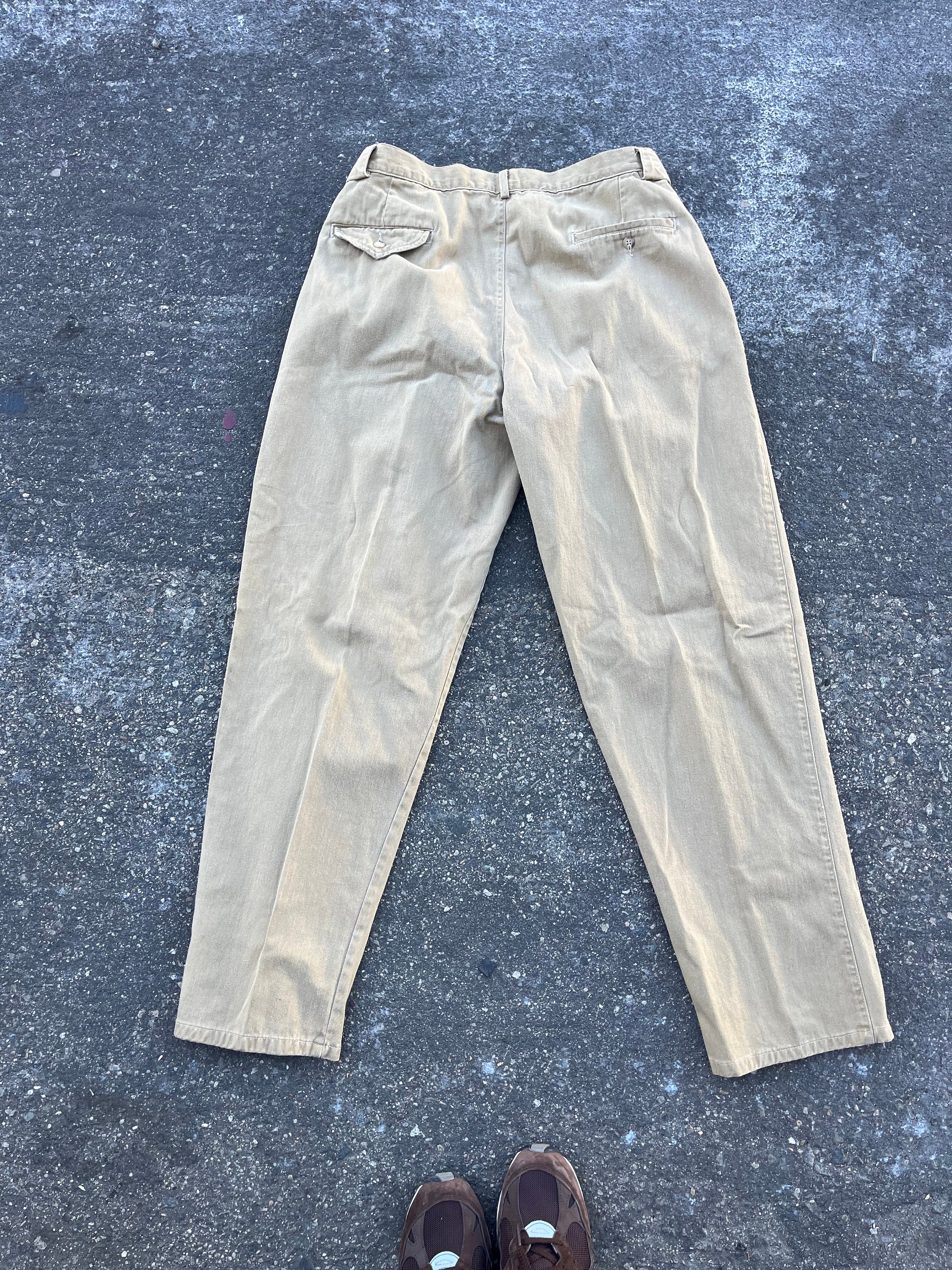 POLO CHINO 2tuck MADE IN USA 34×32 34x32 USA Polo Ralph Lauren Chinos Khaki Khaki Tan Pants