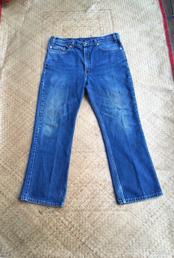 38 Levis 517 jeans USA made in America boot cut 5… - image 1