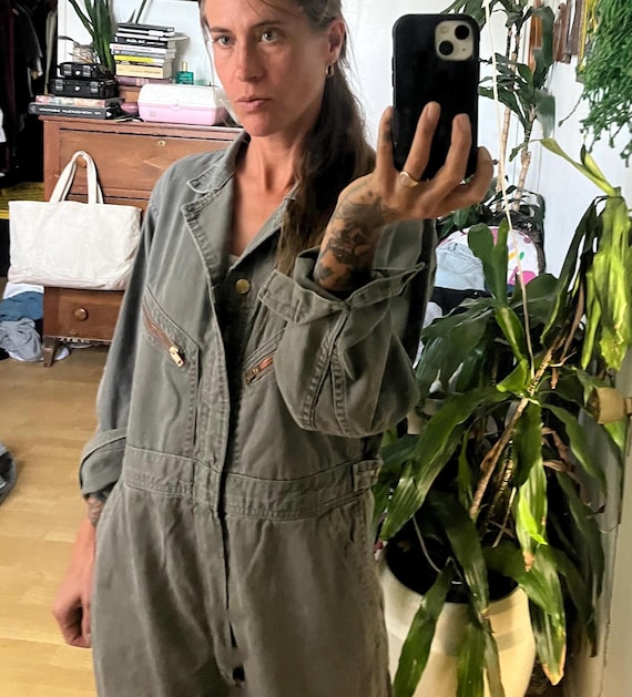 Union Made Big Smith Coveralls Distressed Repairs S M Size Union Made Big Smith Coveralls Distressed Repairs S M Size