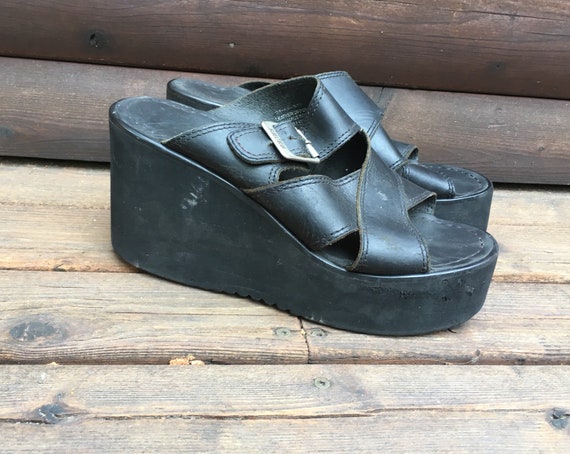 SALE 9 90s Bongo Flatform slides flatforms platfor