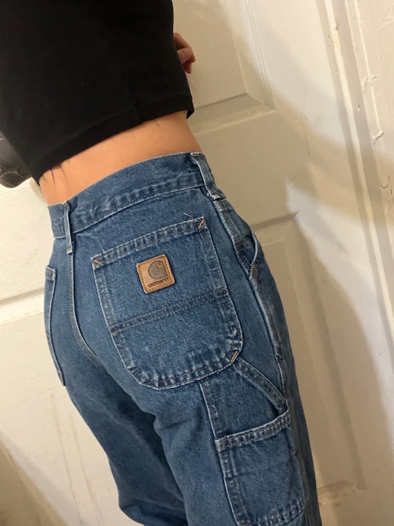 23 24 Carhartt vtg carpenter jeans extra small 2xs