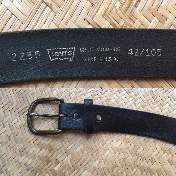 levis black belt