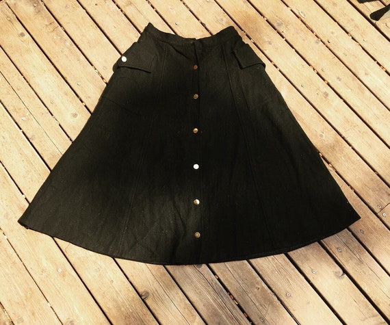 black skirt workwear