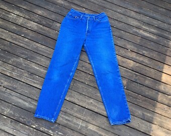 29/30 Levis 501 jeans USA 17501 501s 29 30 high waist high rise tapered leg ankle 80s 90s 501s vintage size 13 S M size small to medium 501