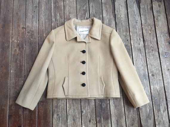 SALE 1950s thick wool jacket Nicholas Ungar Ben Zu
