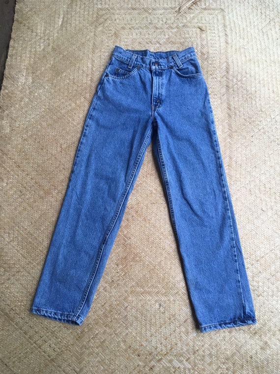 24 Levis high waist jeans 550 23 25 XS XXS 0 00 1… - image 6