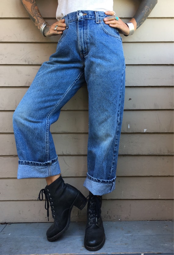 27x27 Levis High Waist Wide Leg Jeans 