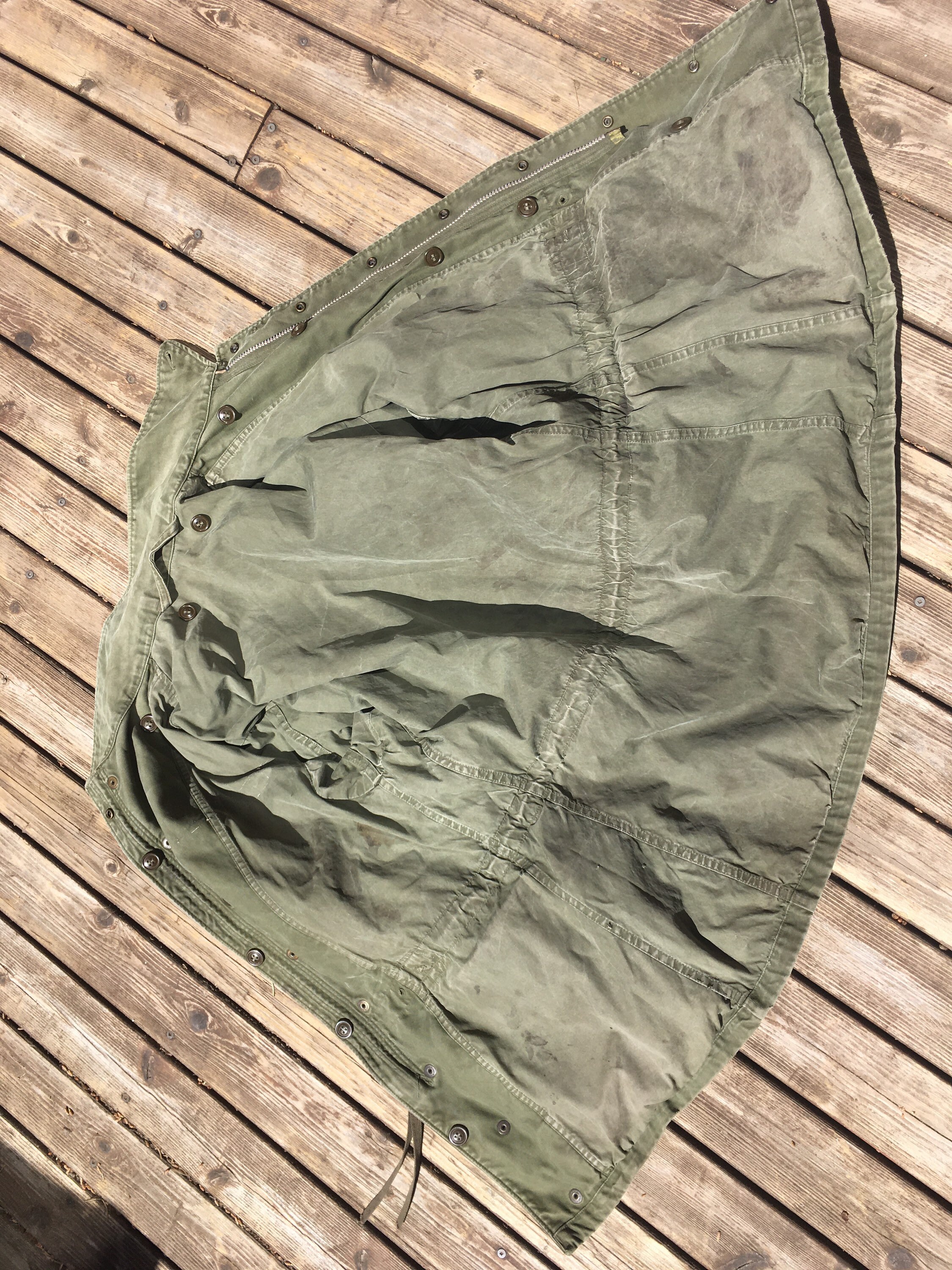 1950s M-51 Field Jacket Talon Zipper Steel Silver 60s 70s - Etsy