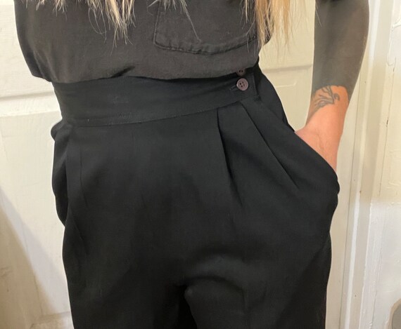 90s two tack slacks black Dior スラックス - メルカリ