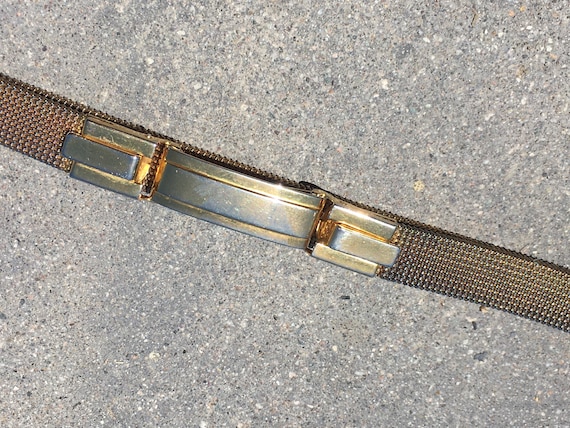 1960s France Chainmail Belt Mesh 60s XS S Extra Small Paco  display picture 1