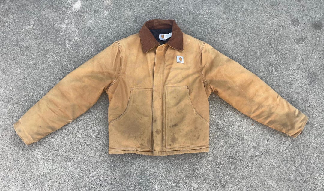 Carhartt Jacket Union Made in USA JQ186 Arctic Quilted Warm Carhartt Jacket Union Made in USA JQ186 Arctic Quilted Warm