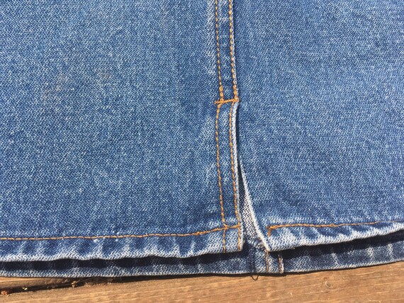 70s denim skirt for sale clearance