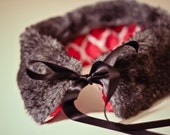 Collar - Head band faux fur