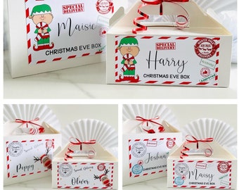 Christmas Eve Treat Box | Christmas Gift Box | Personalised Christmas Box | Santa Hamper | Night Before Xmas | Childrens Christmas Eve Box