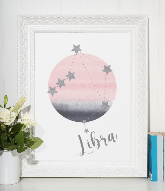 Star Sign Print | Zodiac Print | Birthday | Gift Idea | Horoscope  | Astrology | Star Constellation | Wall Art | A4 & A3 | Print Only