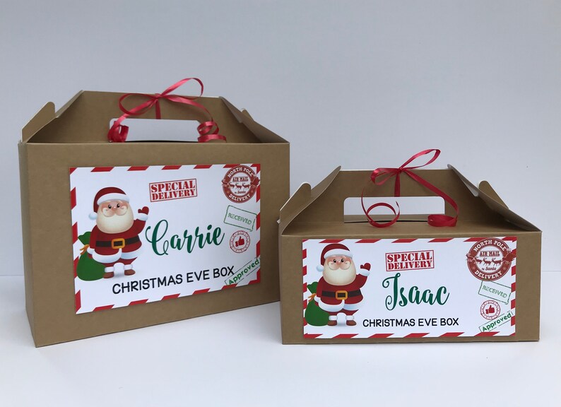 Christmas Eve Box Christmas Gift Box Personalised Etsy