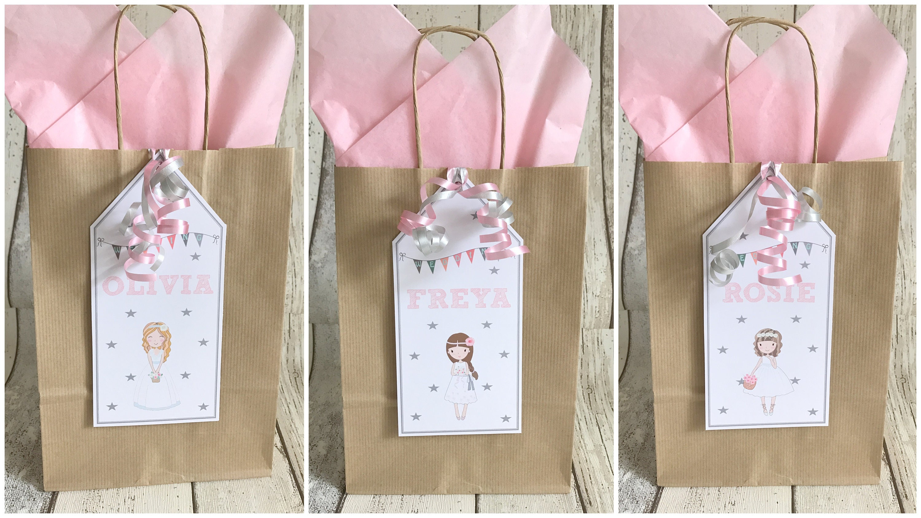childrens wedding favours party bolsas