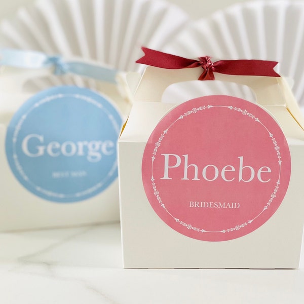 Personalised Wedding Gift Box | REGENCY | Childrens Activity Box | Table Favour | Party Bag | Thank You Box