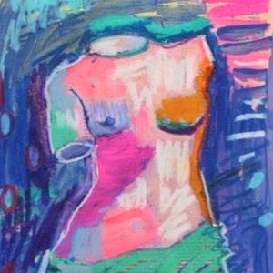 Oryginalny obraz Venus z Milo DRUK ARTYSTYCZNY Współczesna bogini Abstrakcyjny impresjonizm Pop Art Olejny portret Luwr Statua Wystrój domu Podpisany