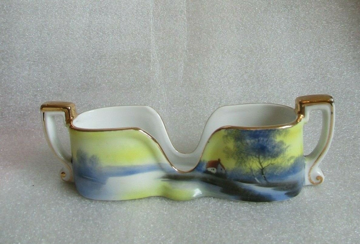 Antique NORITAKE Spooner Spoon Caddy Teaspoon Holder TREE & Etsy