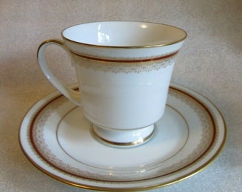 Noritake Doral Maroon 2992, Discontinued china - this dish has