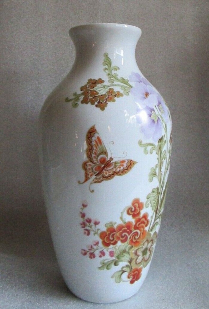 Vintage Kaiser Fine German Porcelain Designer Vase Annabelle Etsy