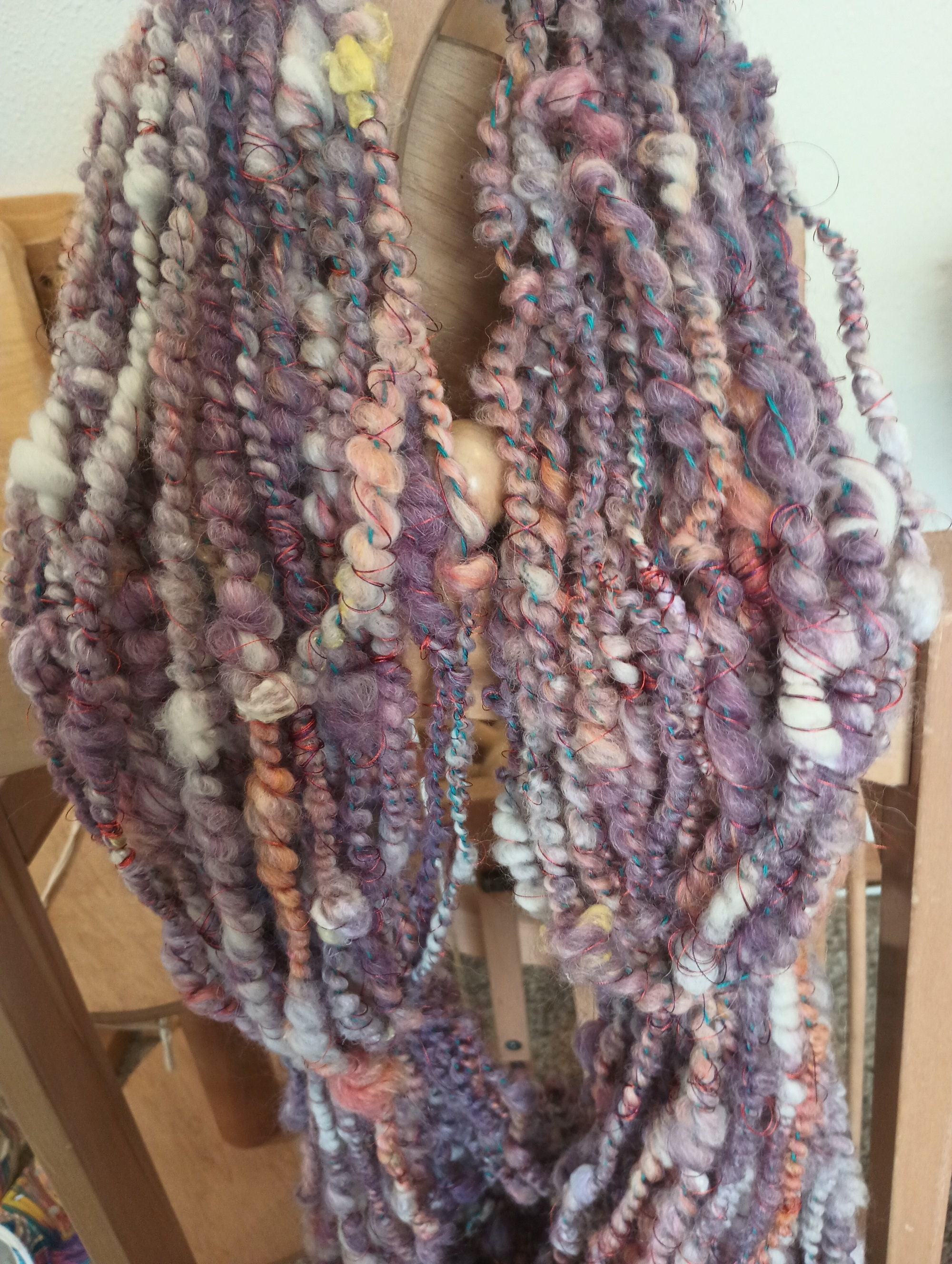 Handspun Yarn 88 Yds Super Coil Yarn Handspun Art Yarn wool Etsy Handspun Yarn 88 Yds Super Coil Yarn Handspun Art Yarn wool Etsy