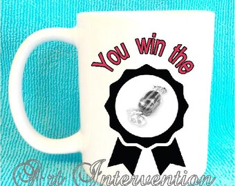 You win the humbug award - funny mug - Christmas